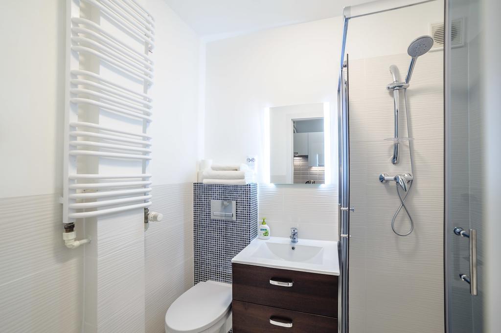 Apartmán Apartament Grojecka Korotynskiego Varšava Pokoj fotografie